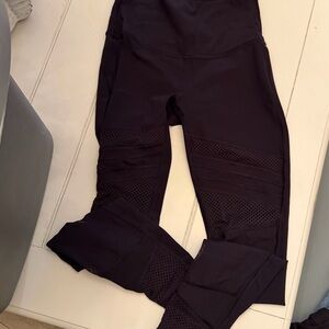 Lululemon Athletica Black mesh legging